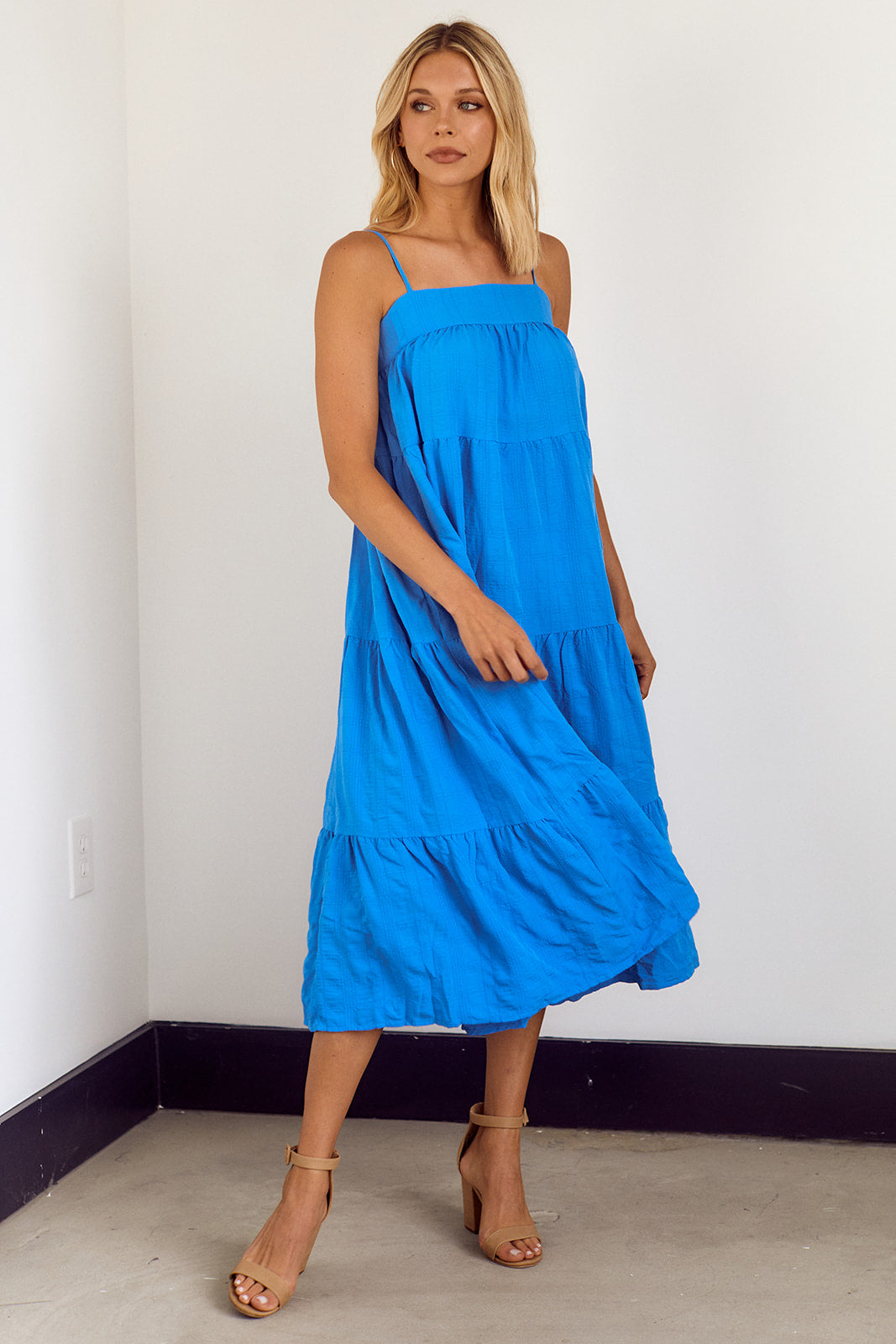 SALE - Boca Tiered Midi Dress - fab'rik