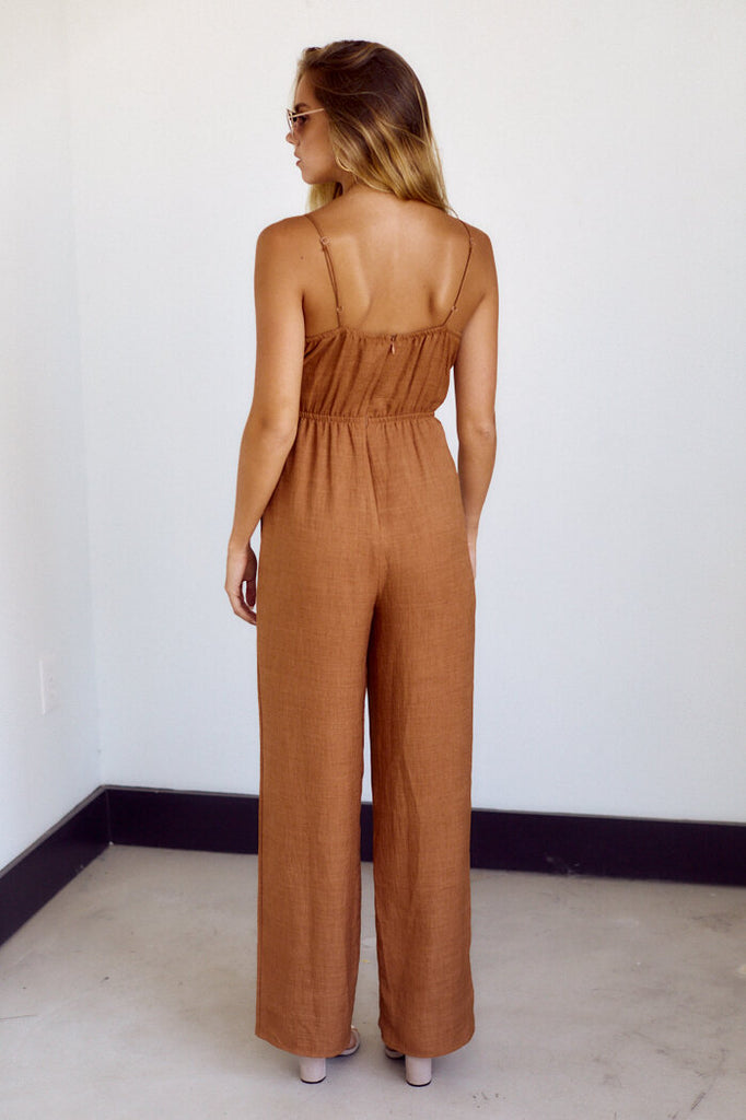 SALE - Scotia Wrap Style Jumpsuit - fab'rik