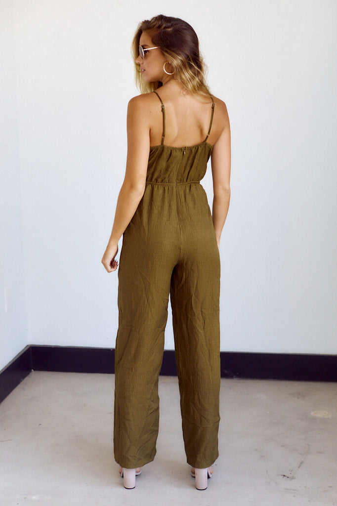 SALE - Scotia Wrap Style Jumpsuit - fab'rik