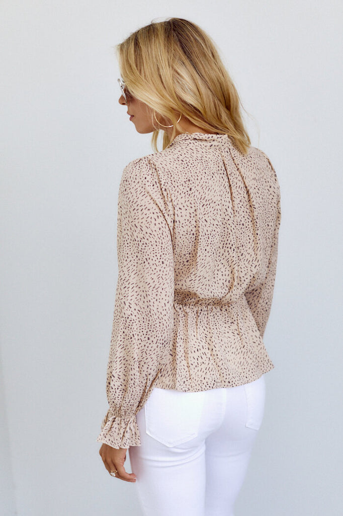 Hampton Printed Blouse - fab'rik