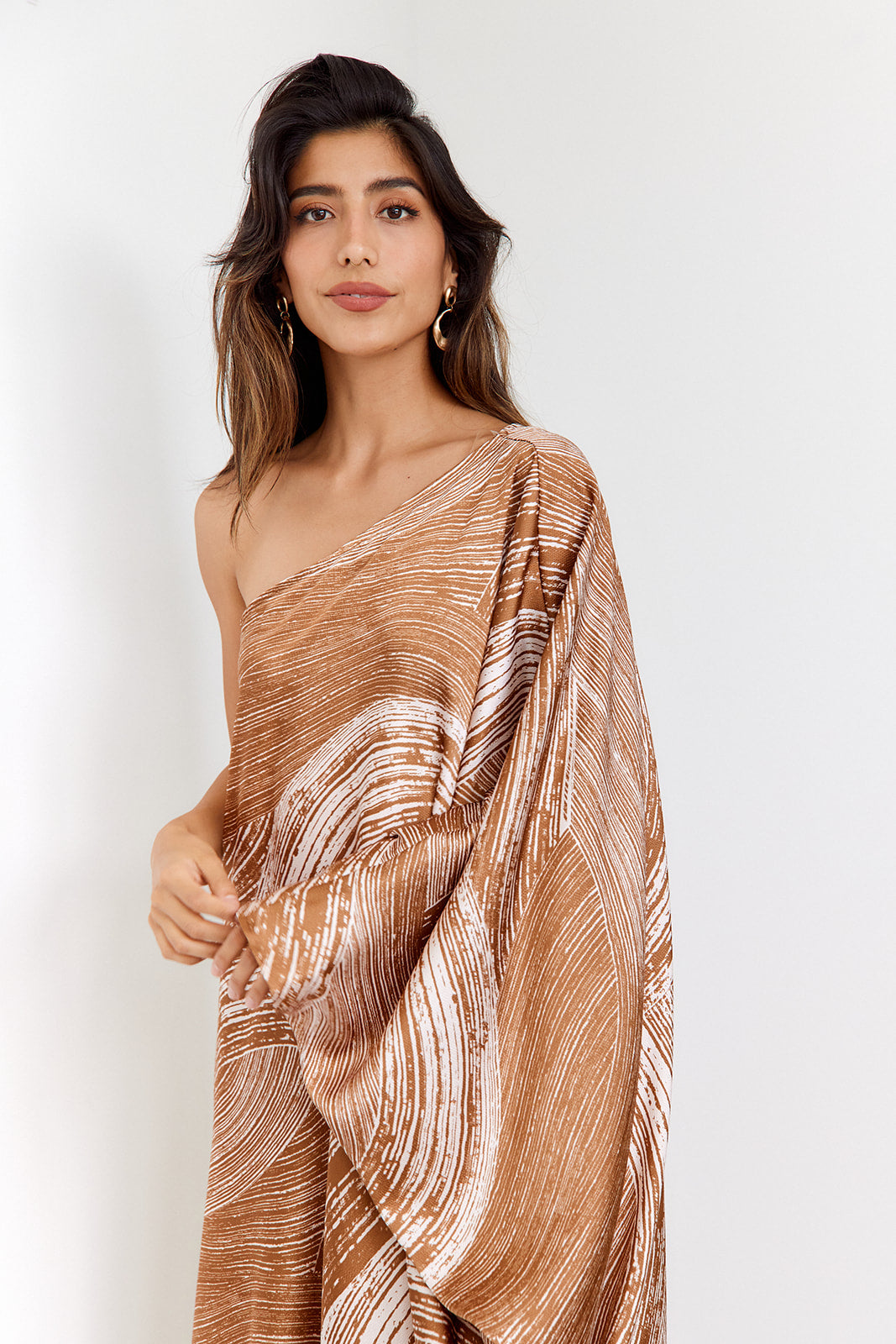 Paris One Shoulder Midi Dress - fab'rik