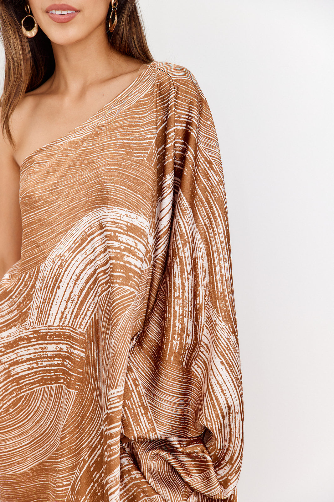 Paris One Shoulder Midi Dress - fab'rik