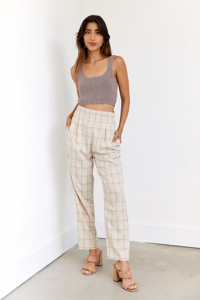Taryn Plaid Pant - fab'rik