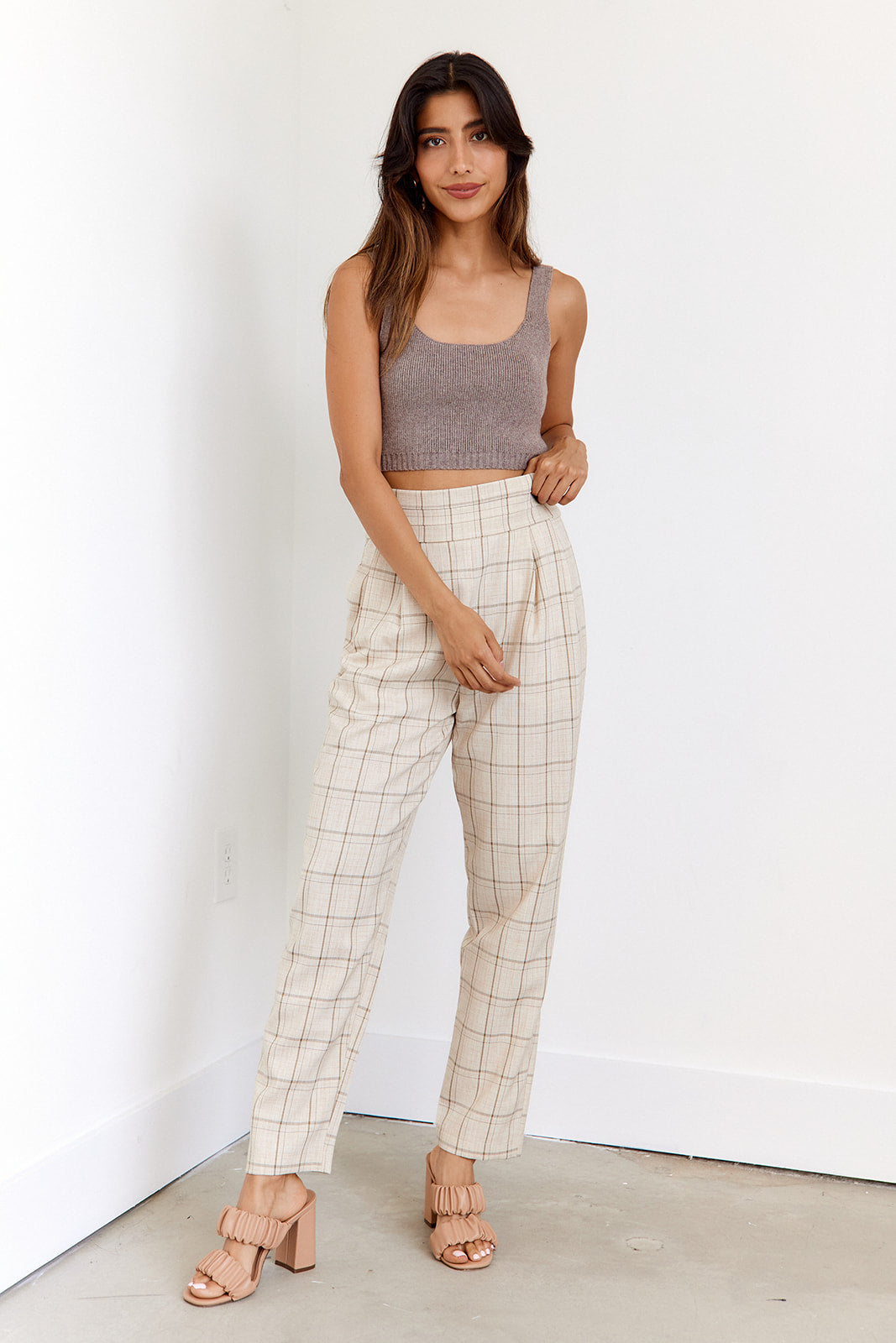 Eliza Sweater Cropped Top - fab'rik
