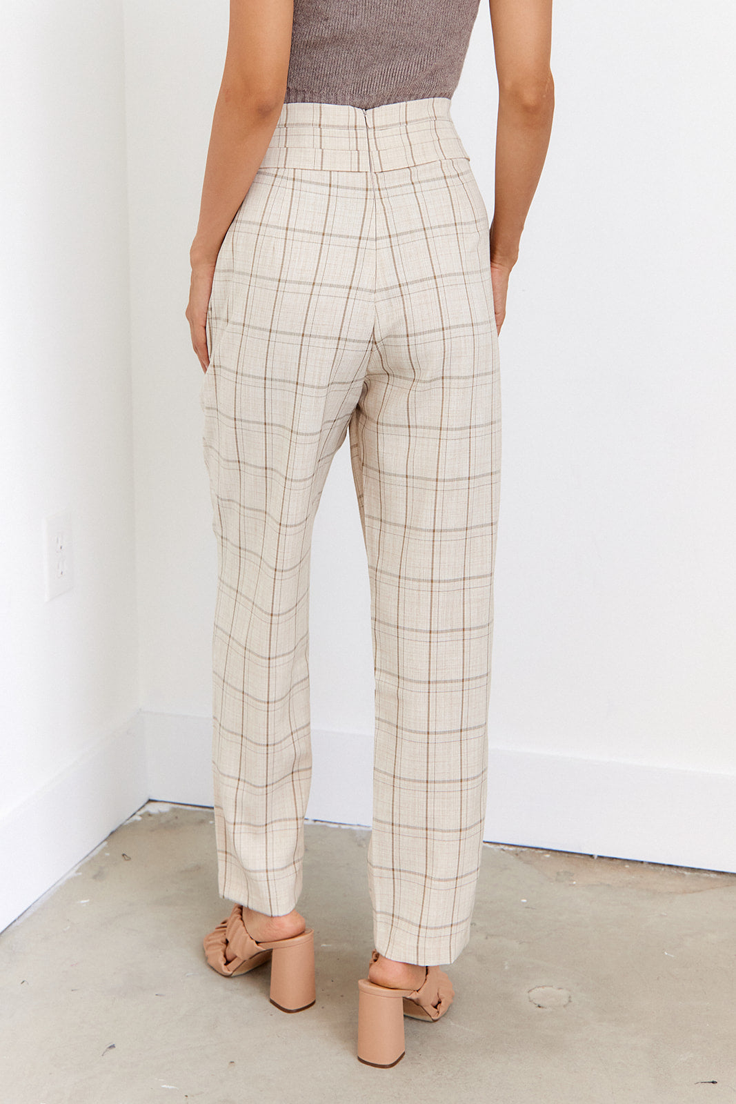 Taryn Plaid Pant - fab'rik