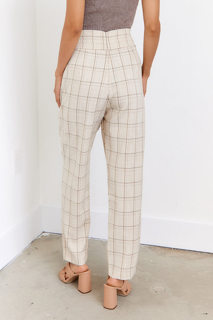Taryn Plaid Pant - fab'rik