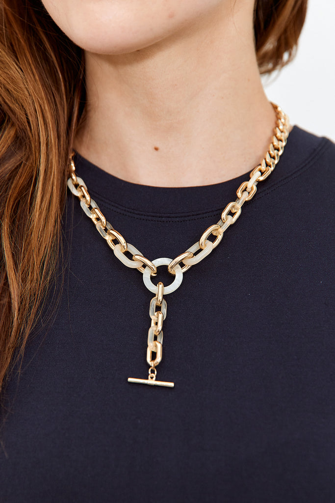 Presley Chain Y Necklace - fab'rik