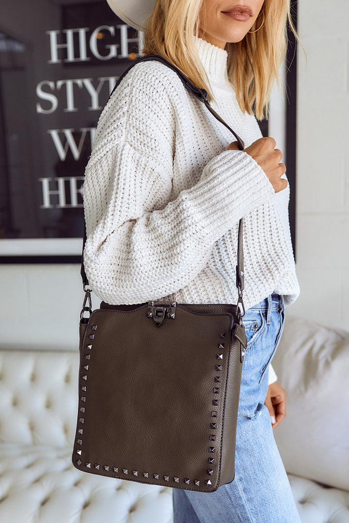 SALE - Lownde Studded Crossbody - fab'rik