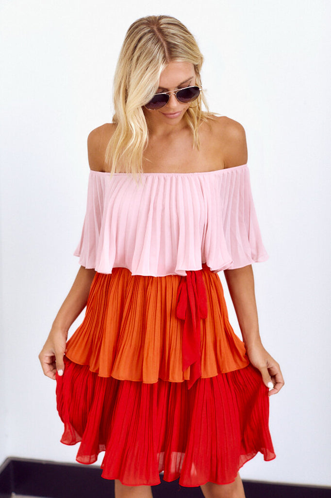 SALE - Virginia Colorblock Dress - fab'rik