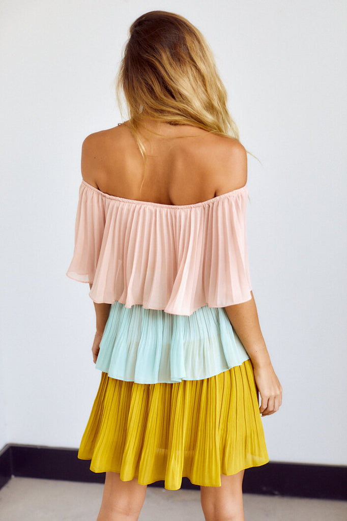 SALE - Virginia Colorblock Dress - fab'rik