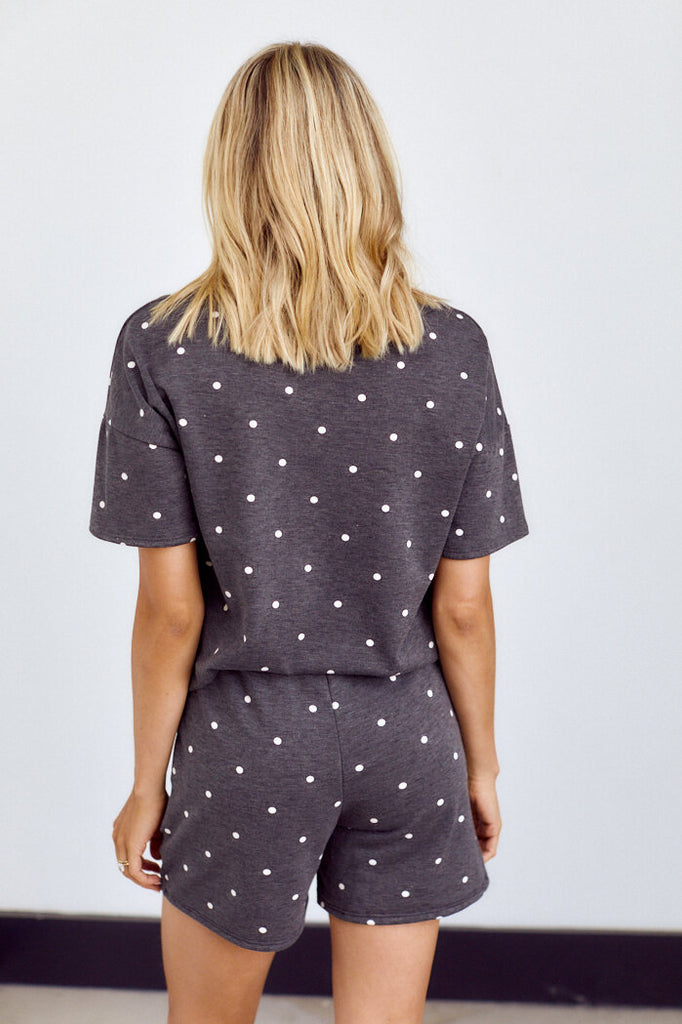 SALE - Harper Polka Dot Lounge Short - fab'rik