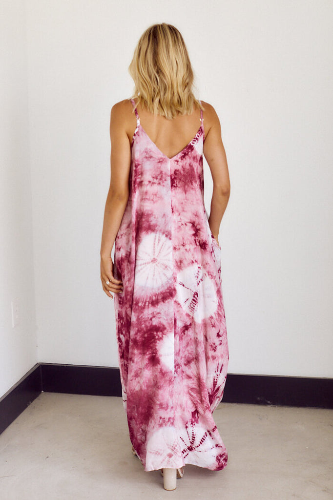 SALE - Skylar Tie Dye Maxi Dress - fab'rik