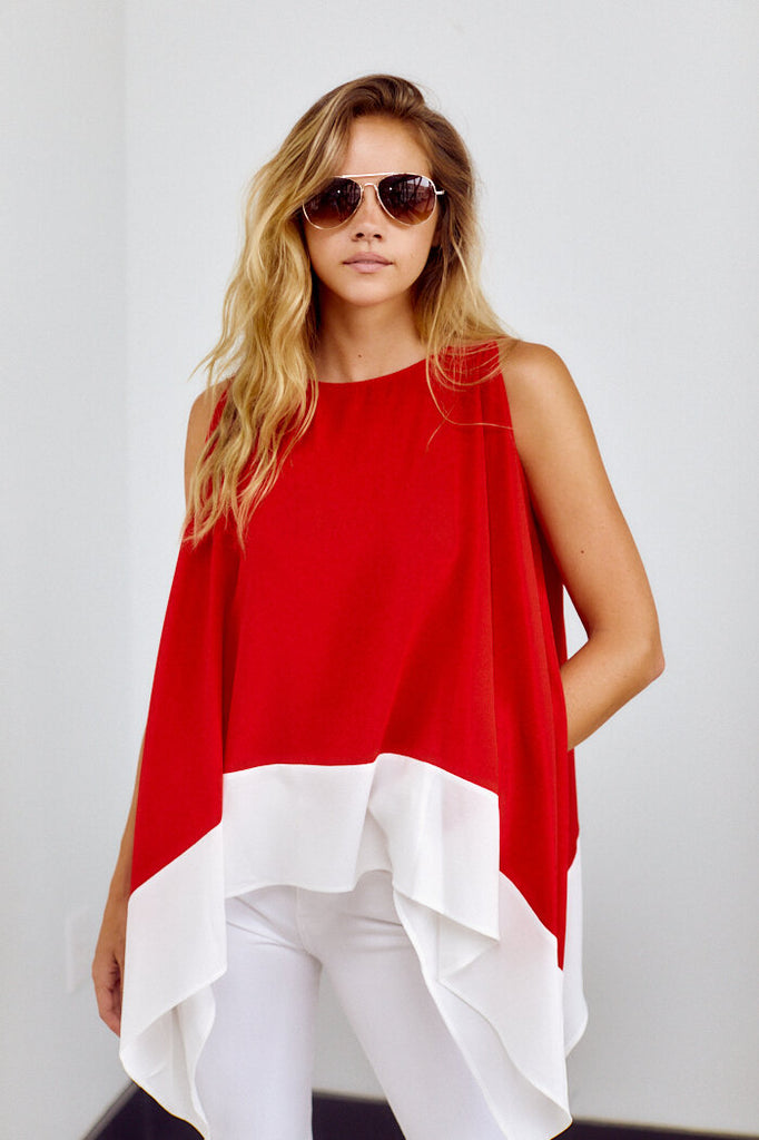 Mabel Cold Shoulder Top - fab'rik