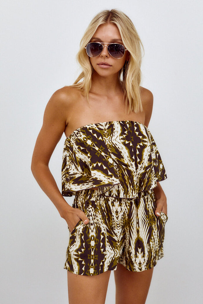 PreOrder Evory Sleeveless Print Top - fab'rik