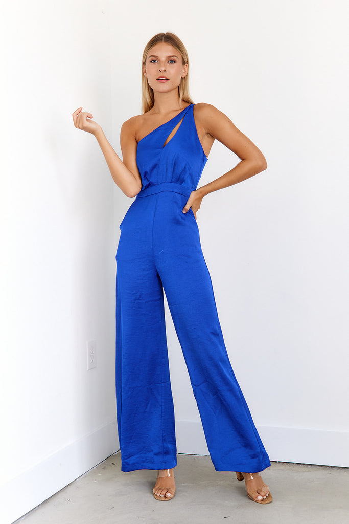 Ruby One Shoulder Jumpsuit - fab'rik