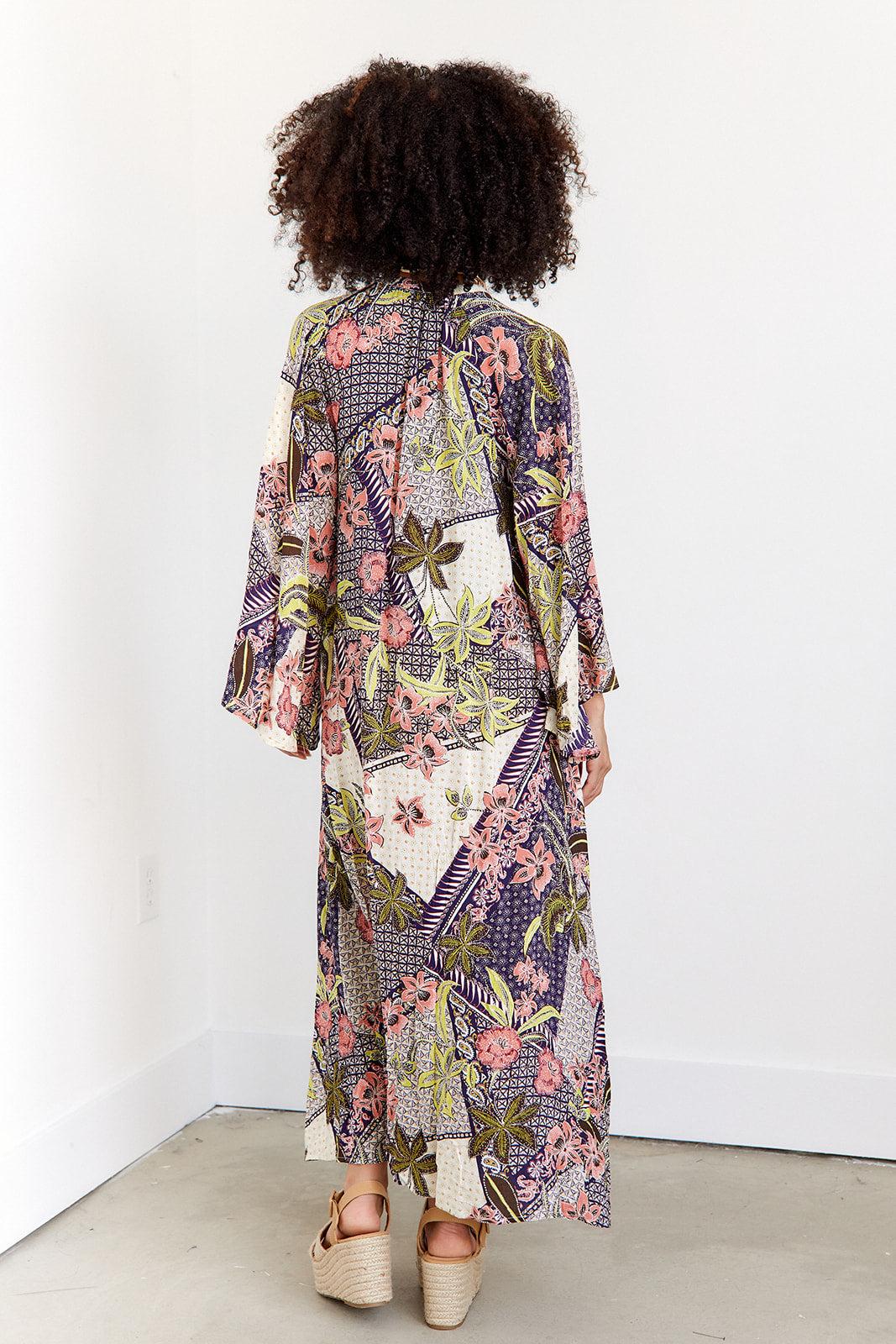 Miriam Printed Maxi Dress - fab'rik