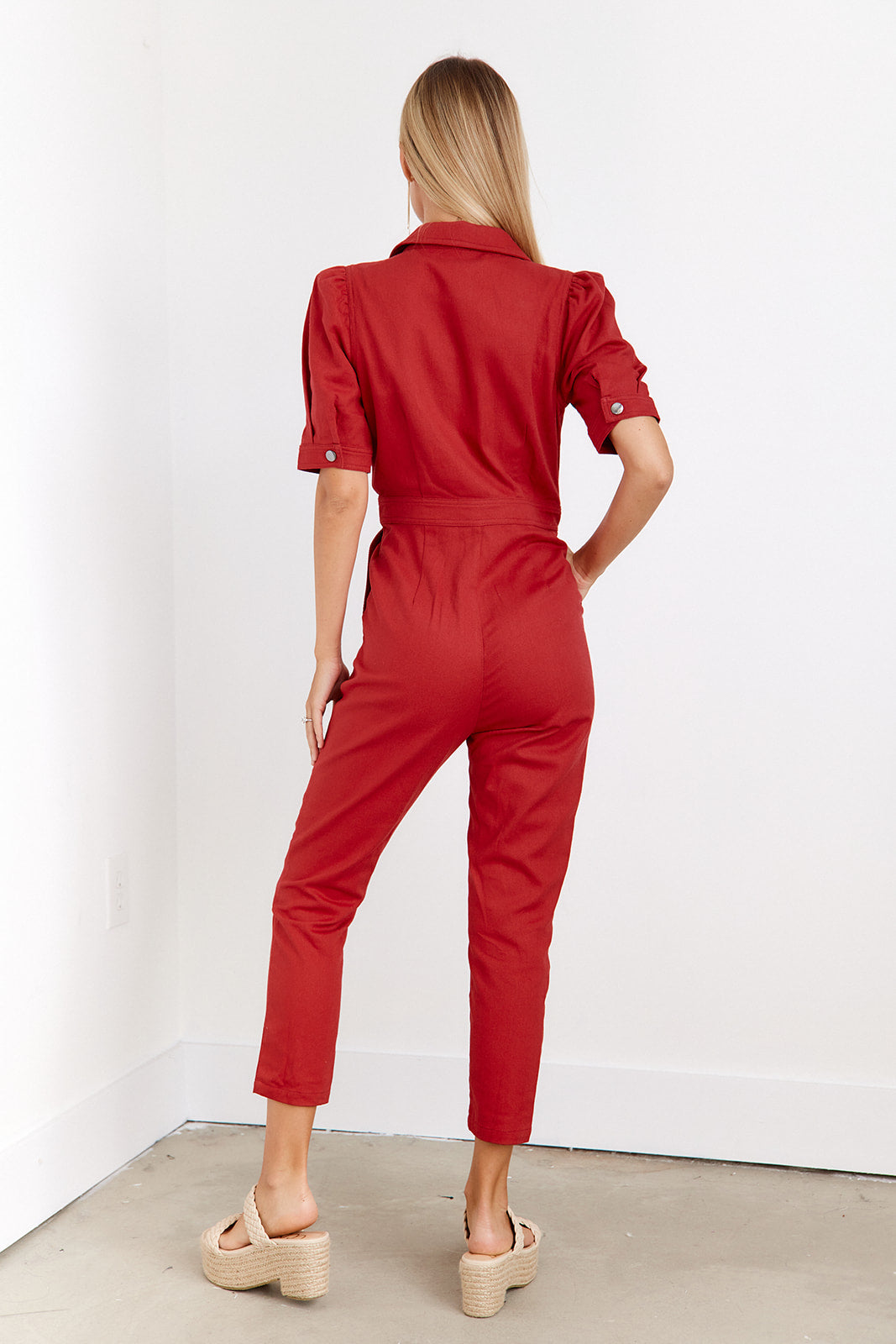 Poppy Utility Jumpsuit - fab'rik