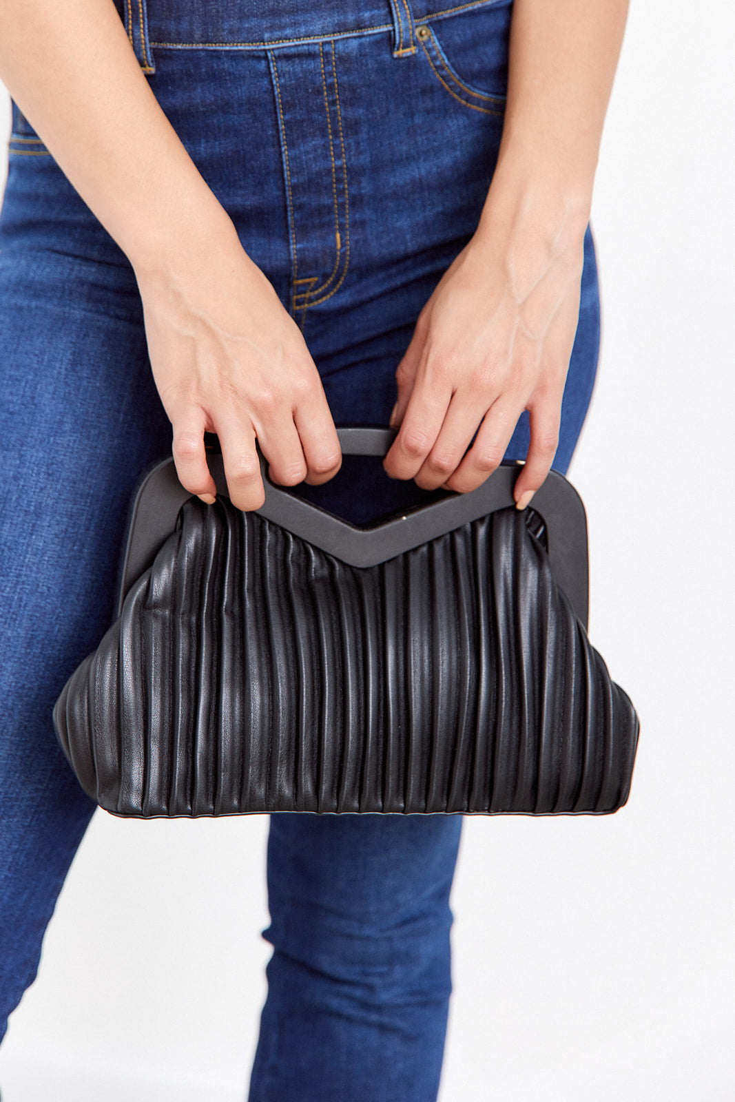 Sasha Pleated Clutch - fab'rik