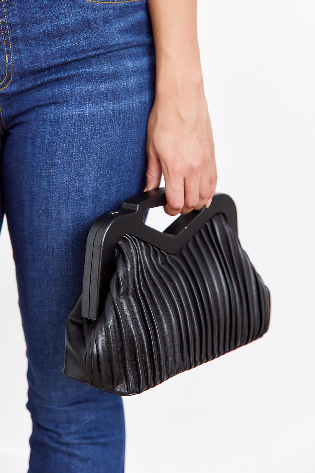 Sasha Pleated Clutch - fab'rik