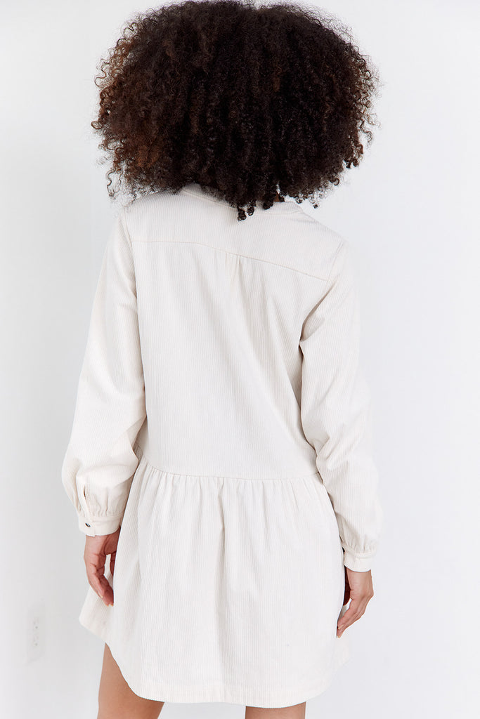 Soleil Mini Corduroy Dress - fab'rik