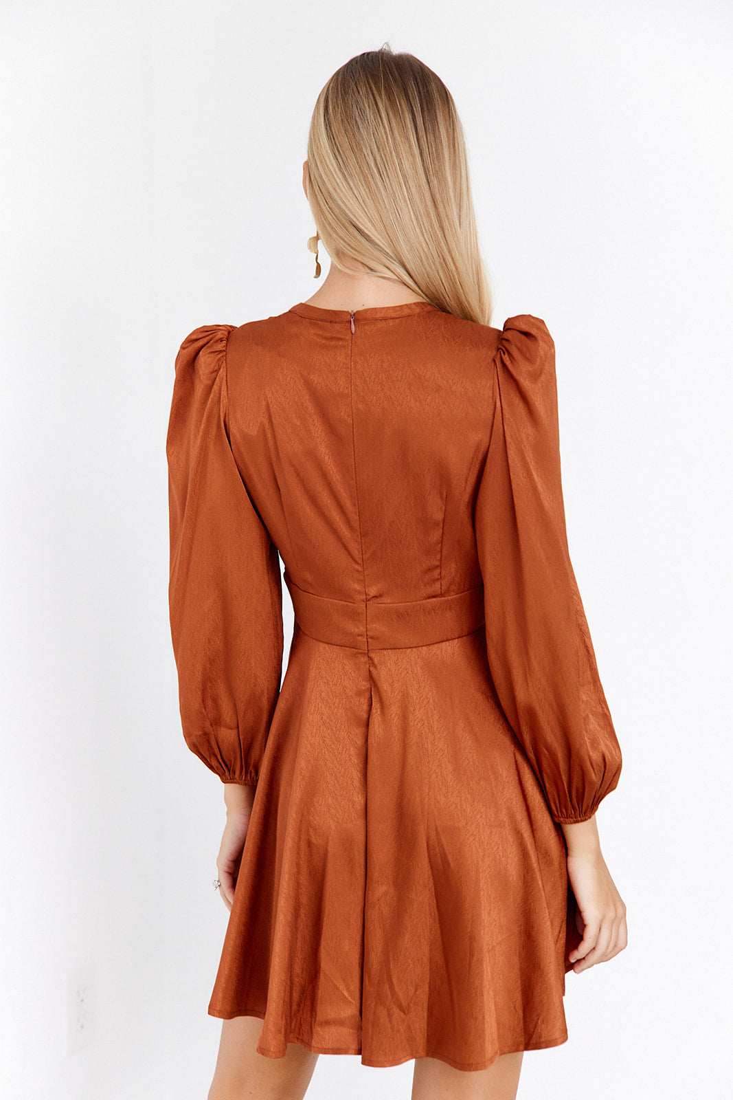 Adelynn Pleated Mini Dress - fab'rik