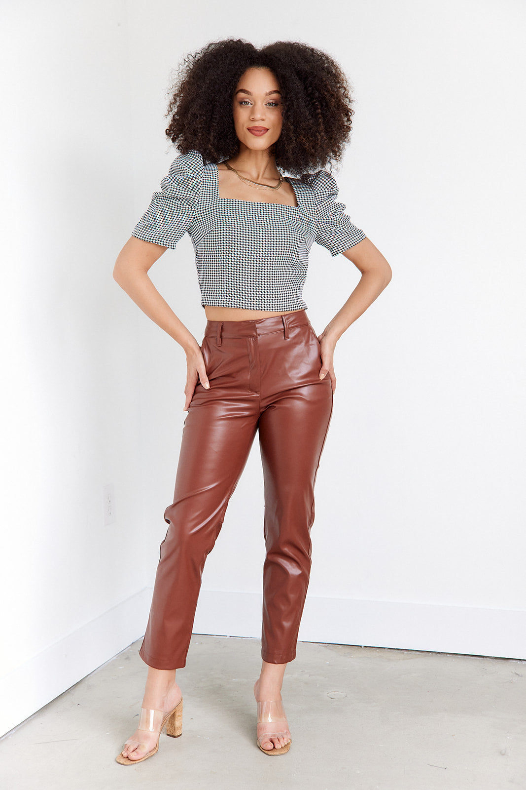 Naomi Puff Sleeve Top - fab'rik