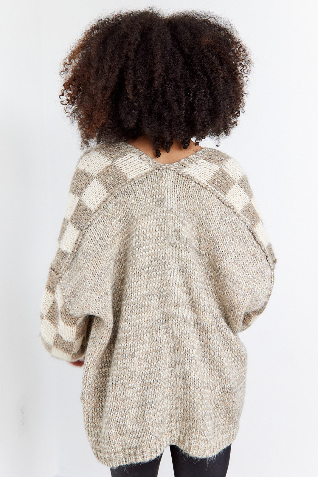 Sasha Checkered Cardigan - fab'rik