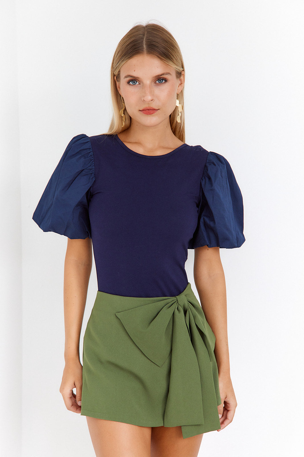 Donatella Wrap Mini Skirt - fab'rik