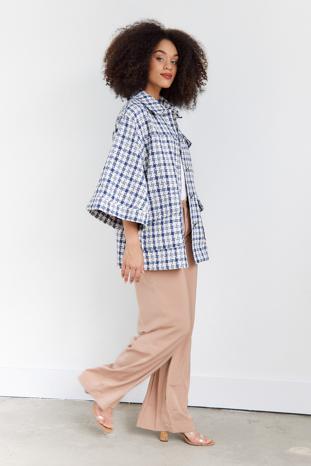 Frankie Plaid Jacket - fab'rik