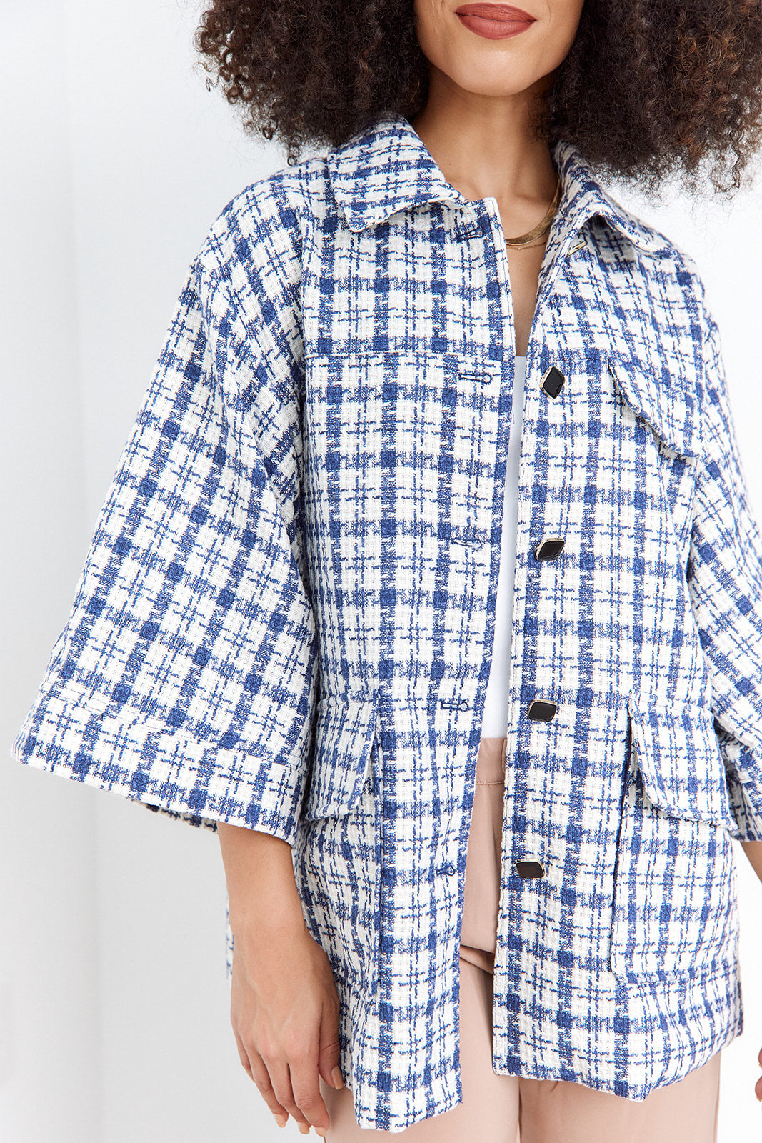 Frankie Plaid Jacket - fab'rik