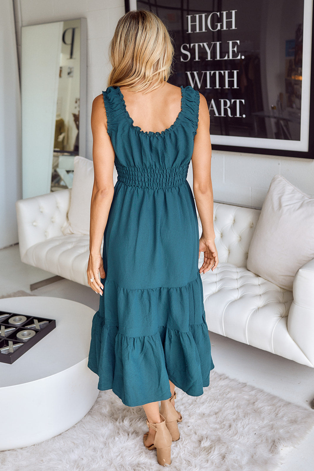 SALE - Lolli Tiered Midi Dress - fab'rik