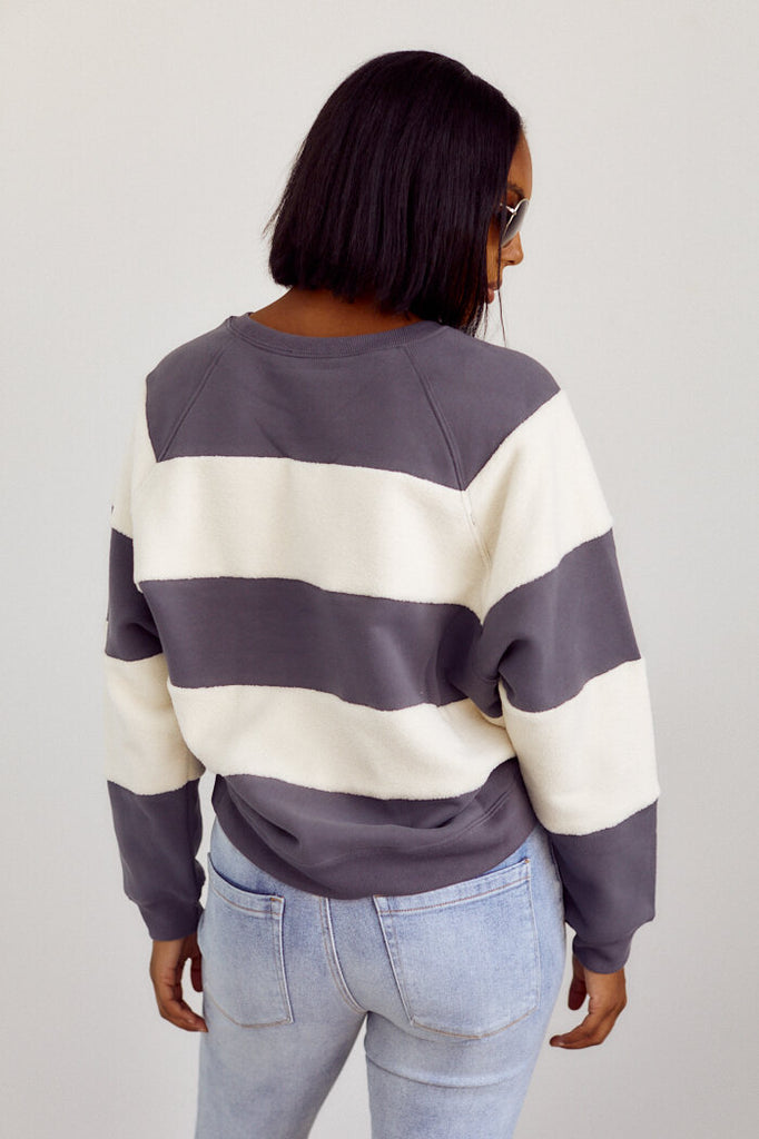 PreOrder Honora Stripe Sweatshirt - fab'rik