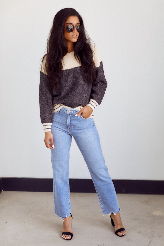 Corinne Colorblock Sweater - fab'rik