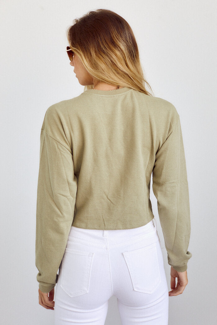 SALE - Jette Twist Front Sweatshirt - fab'rik