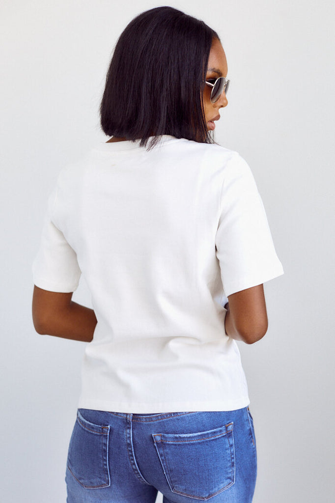 PreOrder Orchid Print Graphic Tee - fab'rik