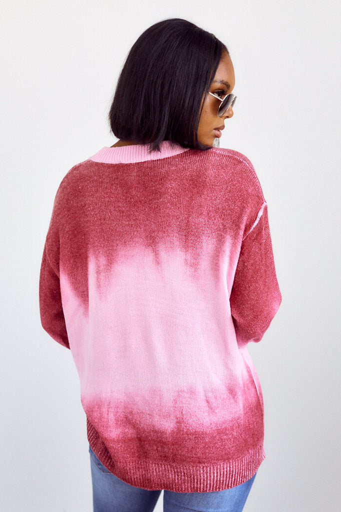 PreOrder Dallas Tie Dye Sweater - fab'rik
