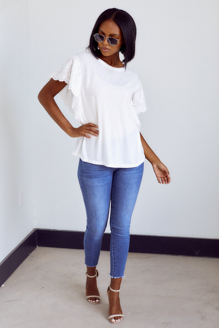 PreOrder Harper Sleeveless Lace Top - fab'rik