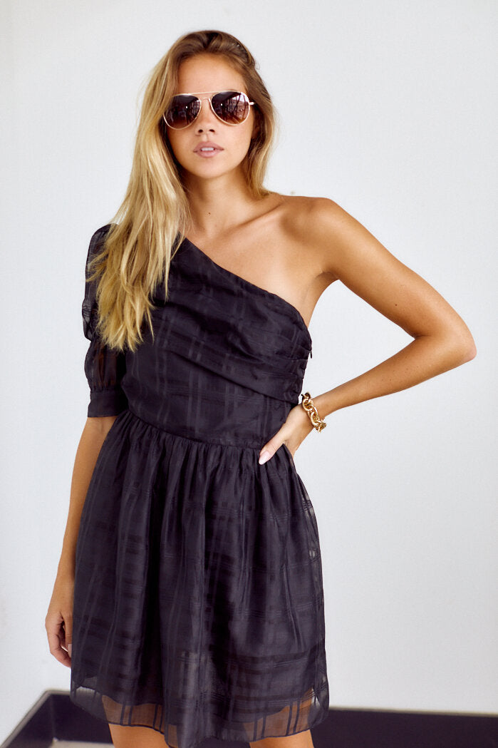 SALE - Downing One Shoulder Dress - fab'rik