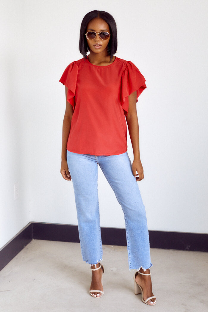 Colten Puff Detail Blouse - fab'rik