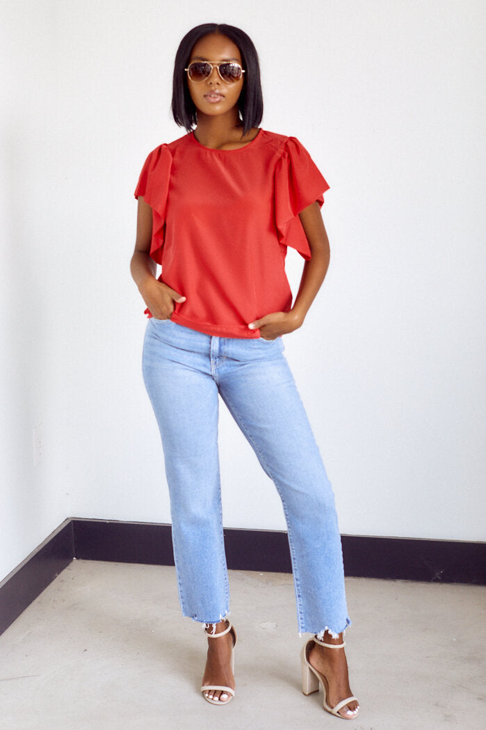 Colten Puff Detail Blouse - fab'rik