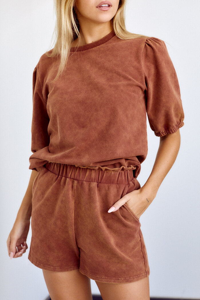 SALE - Denver Elastic Waist Short - fab'rik