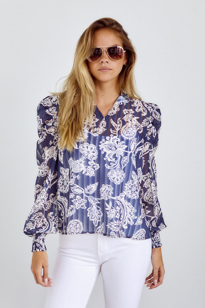 Camino Puff Sleeve Blouse - fab'rik