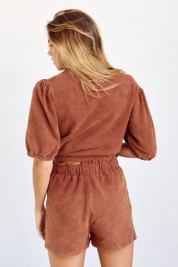 SALE - Denver Elastic Waist Short - fab'rik