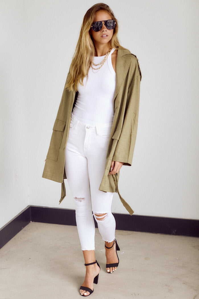 PreOrder Clarinda Wrap Style Lightweight Jacket - fab'rik