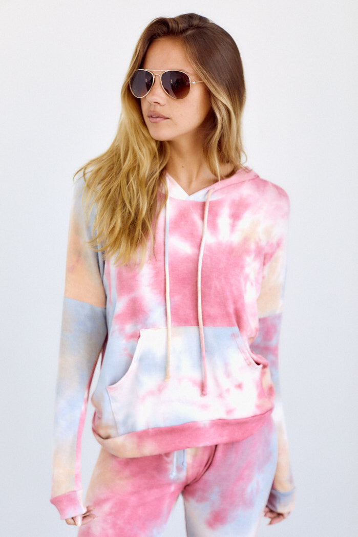 Jackie Tie Dye Hoodie - fab'rik