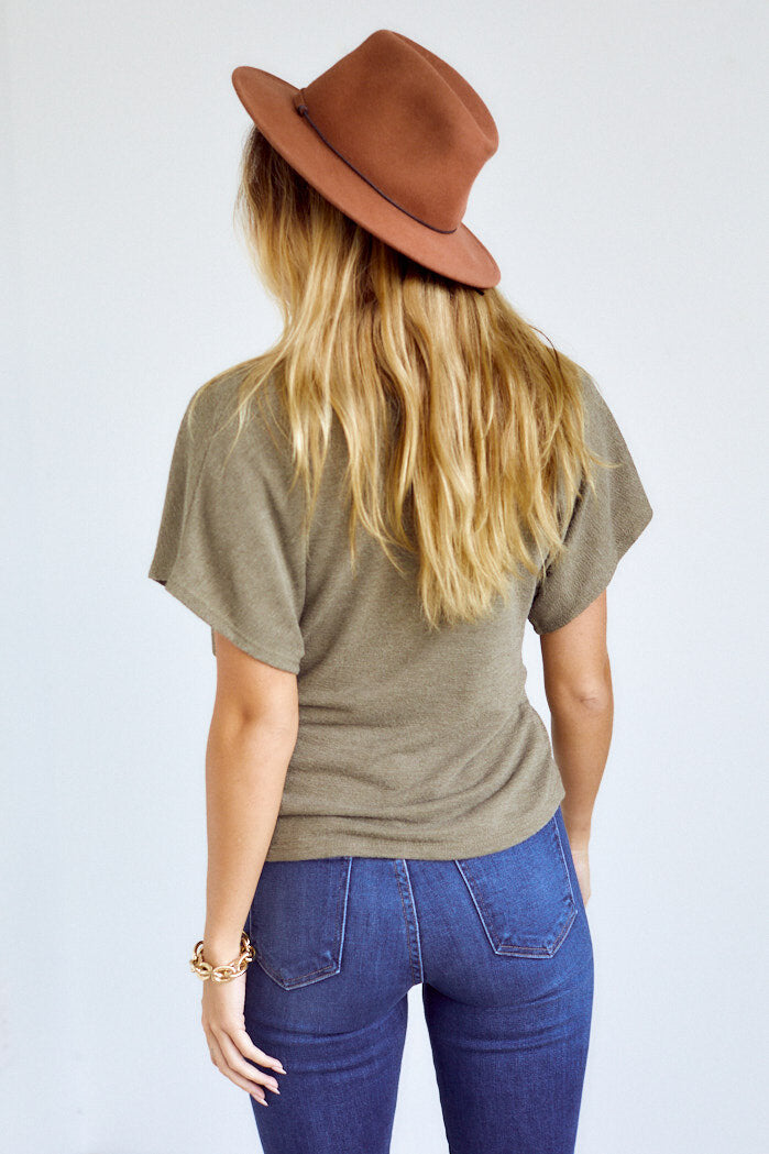 SALE - Maybelle Wrap Style Blouse - fab'rik