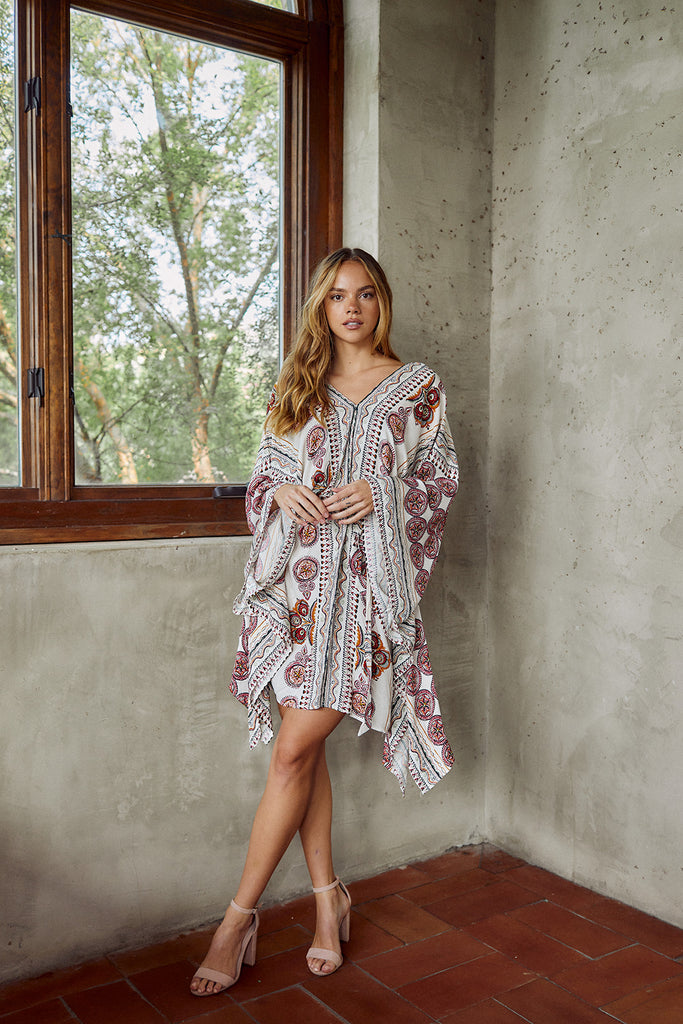 Zosia Printed Kaftan - fab'rik