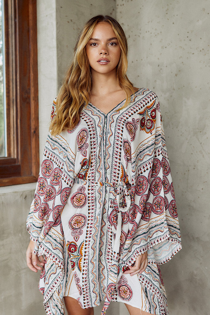 Zosia Printed Kaftan - fab'rik