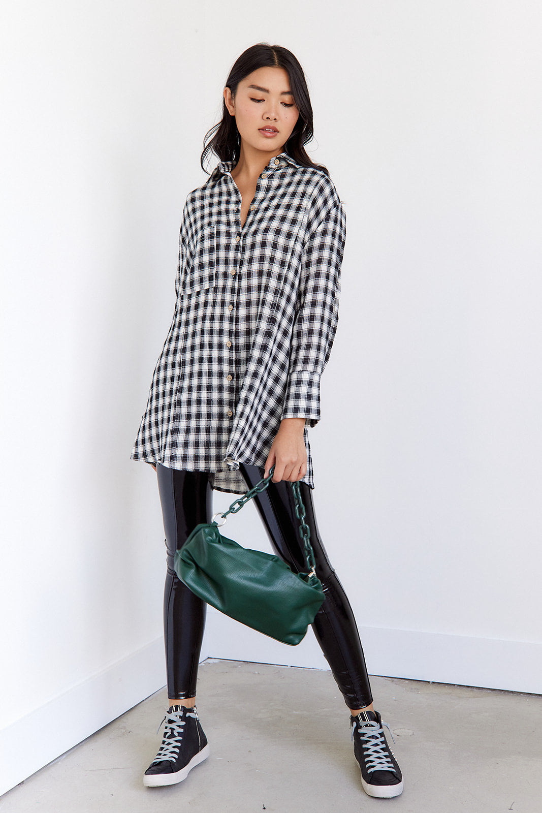 Sammy Plaid Tunic - fab'rik