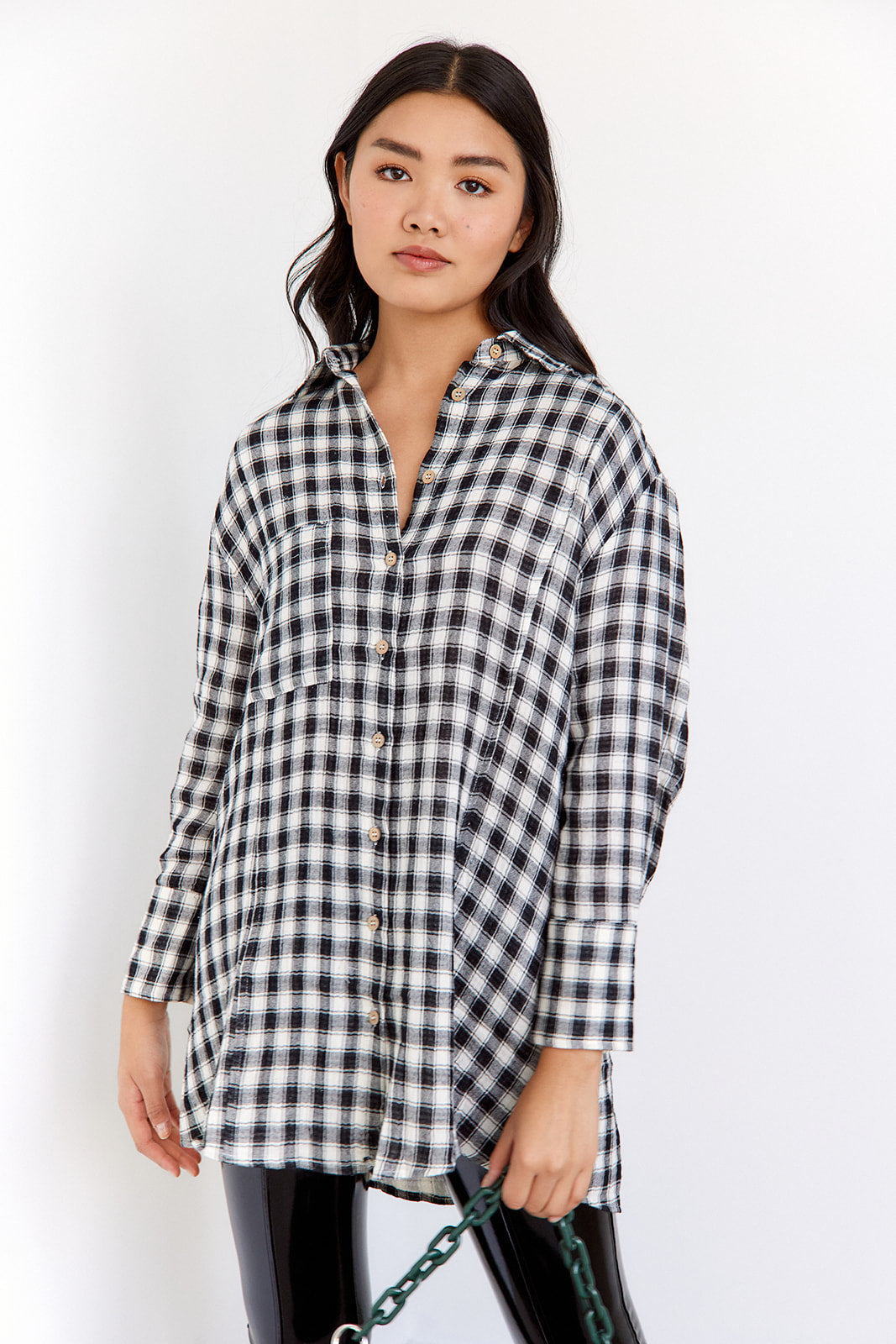 Sammy Plaid Tunic - fab'rik